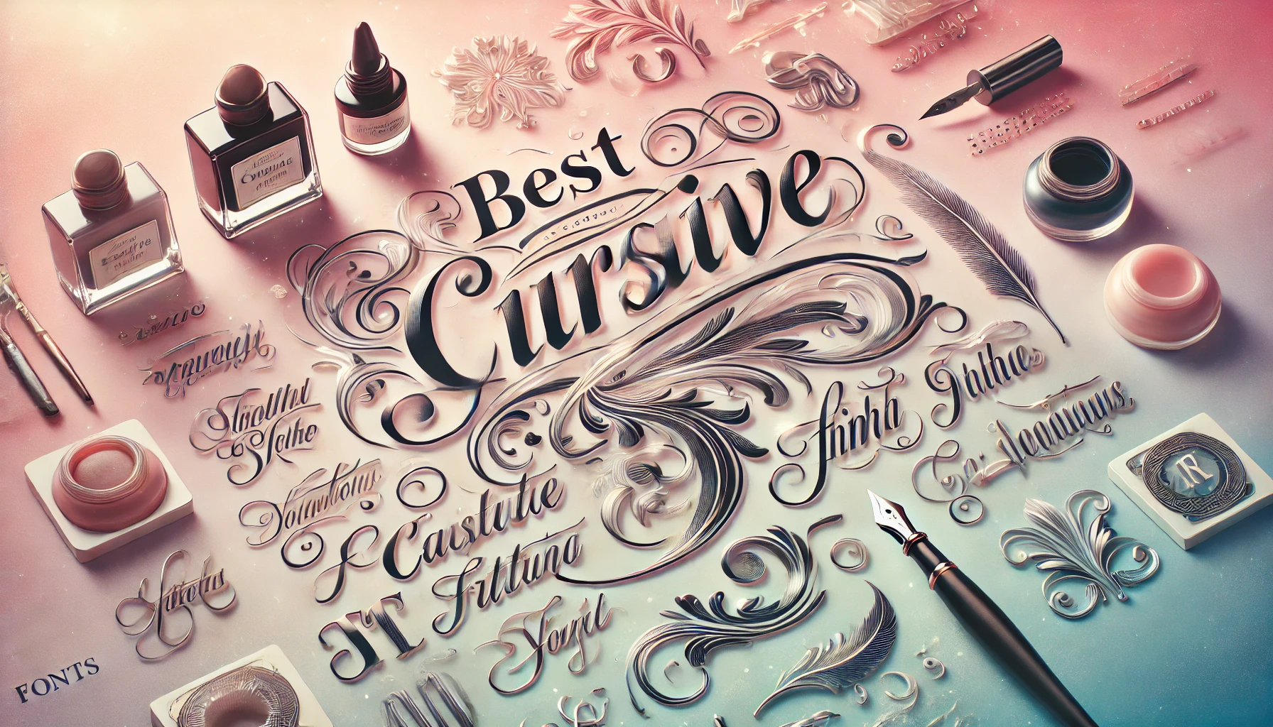 Best Cursive Fonts for Graphic Designers